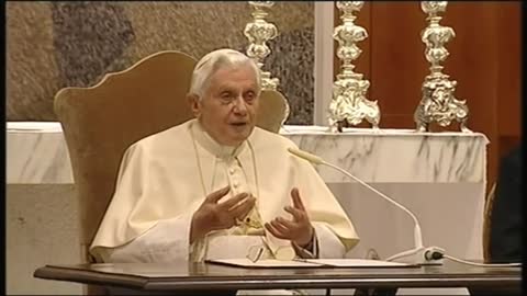 Papa Benedetto XVI - “NON CONFORMATEVI AL MONDO, DIFFIDATE DELLO STRAPOTERE DELLA FINANZA E DEI MEDIA!!”😇💖🙏