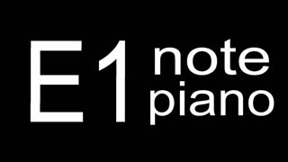 E1 Piano Note