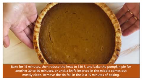 Easy Pumpkin Pie Recipe