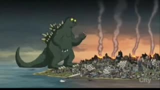 Godzilla attacks Haiti