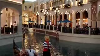 Walking the Grand Canal Shops Las Vegas