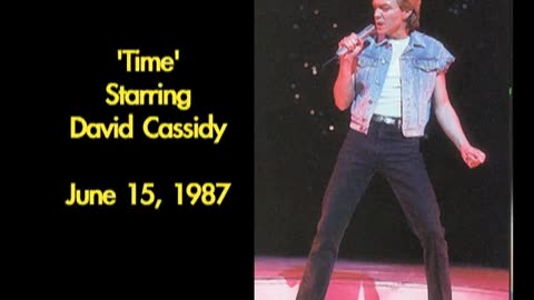 June 15, 1987 - David Cassidy in 'Time'