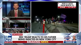 INDICTED.. Eric Trump Reacts to Father Being Charged