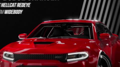Dodge Charger SRT Hellcat Redeye Custom Widebody _ Blender