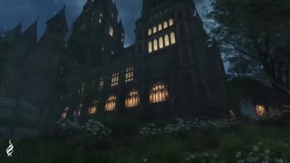 Hogwarts Legacy - A Rainy Spring Night [ASMR] [4K]