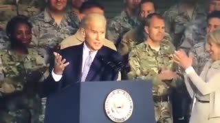 Biden: "Clap for that you stupid bastards"