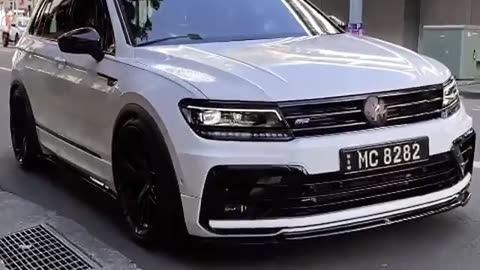 Hottest Panda in town! 🐼🤍 Volkswagen Tiguan MK2 R-Line ‘LED Rego Keytag’ showcase! 🚗🔗