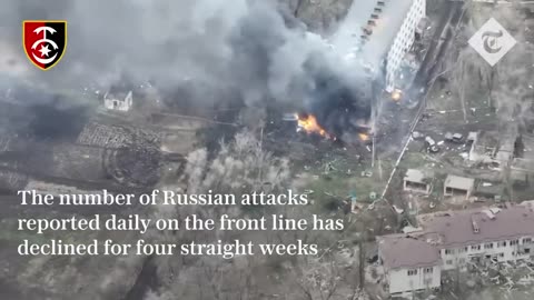 Ukraine war. explosion destroy Russian weapons store in Bakhmut