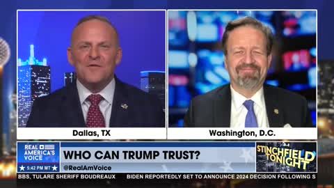 Who Can Trump Trust? Sebastian Gorka with Grant Stinchfield on Real America's Voice