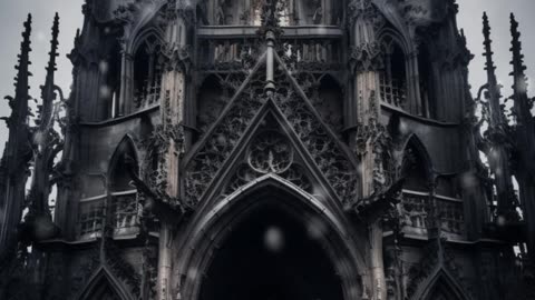 Gothic Architecture | Cathedral | Church | Digital Art | AI Art #gothic #gothicarchitecture