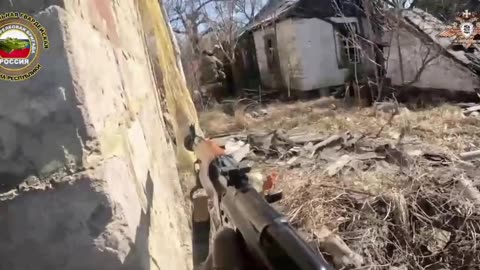 Video of fighters who planted the tricolor over liberated Nevelskoye