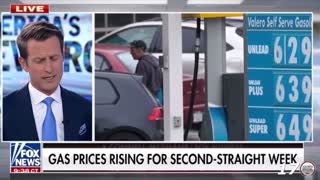 Gas prices rising for second straight week.