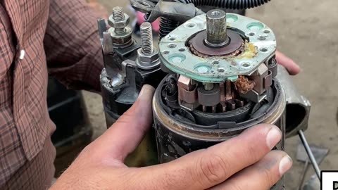 Engine Starter Repair #repair #restoration #viral #short