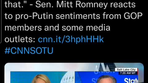Utah RINO Romney and double standards going after Republicans (anyone talking about Putin)