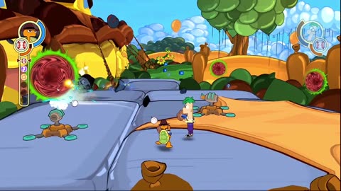 Phineas and Ferb: Across the 2nd Dimension - Arena Trap