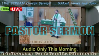 20240317 Mar 17th Pastor Sermon Trinity Lutheran Sauk Rapids MN