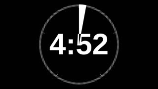 5 Minute Timer with Countdown