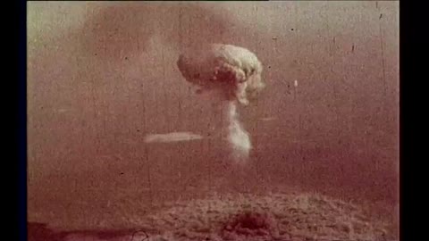 Very Rare Soviet Nuclear Test Footage (1956)