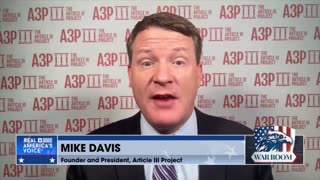 Mike Davis: "The Biden's are scum, they're trash, they're bad people..."