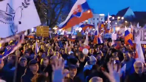 Pochod za mier - Bratislava - 3.3.2023