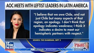 AOC called out for ‘offensive’ meeting with leftist leaders in Latin America