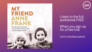 My Friend Anne Frank Audiobook Summary Hannah Pick Goslar