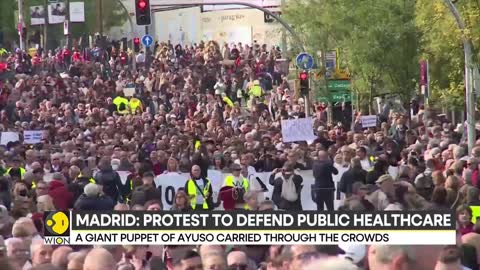 Thousands protest in support of public healthcare in Madrid | Top News | Madrid | Spain | Protest