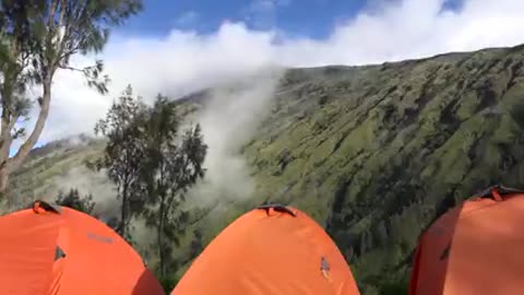 Hiking Mount Rinjani, Indonesia