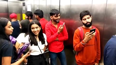 Lift prank