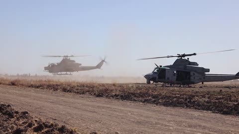 Forward arming and refueling point during Exercise Koolendong 2021 *B-Roll*