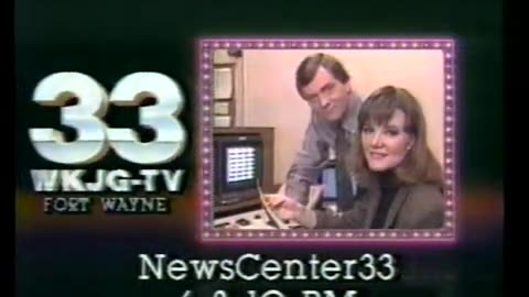 April 26, 1986 - Melissa Long Fort Wayne NewsCenter 33 Bumper