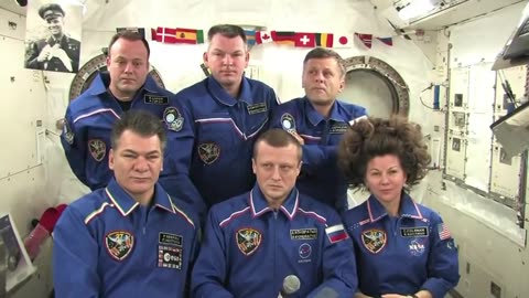 News Conference from Space Commemorates Space Flight Anniversaries