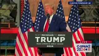 President Trump Slams Crooked Joe Biden While Addressing UAW Workers in Michigan