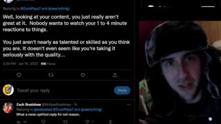 YOUTUBER RAGES OVER MEAN COMMENTS ON TWITTER! #short #shorts