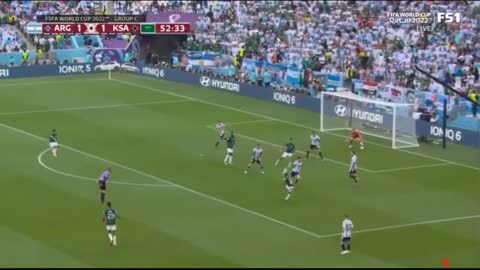 ARGENTINA VS SAUDI ARABIA 1 - 2 world cup 2022