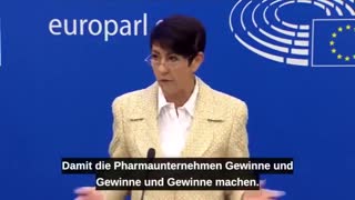 MEP Christine Anderson Full Press Speech: I will remain unvaccinated