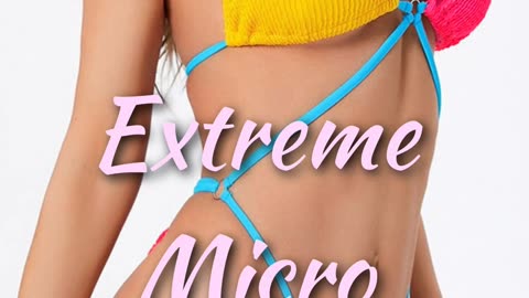 Extreme Micro String Bikini