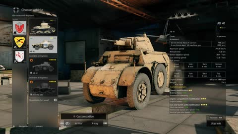 Enlisted War Daily: Make Autoblinda 41 armored car with 20 mm Breda 35 autocannon Great Again!