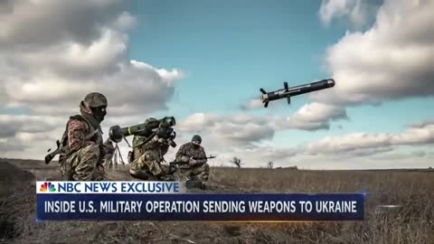 NBC News Exclusive: How Military Equipment Travels From Dover Air Force Base to Ukraine