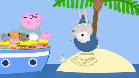 Peppa Pig's Space Holiday with Grampy Rabbit | Peppa Pig Official Family Kids Cartoon