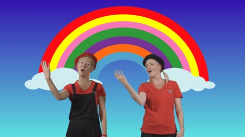 Sing a Rainbow - with all your Auslan signs | hey dee ho