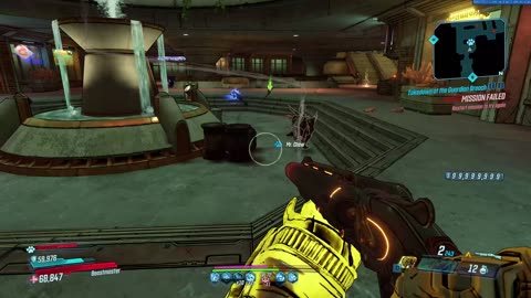 Borderlands 3- he went through the map.