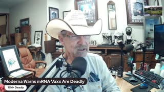 Moderna Warns mRNA Vaxx Are Deadly