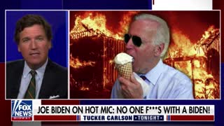 Tucker Carlson mocks Biden's warning to anyone who messes with him