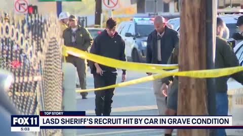 LA County Sheriff's recruit in grave condition after Whittier crash