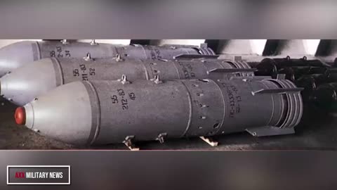 Axx Military News - Russia tries to conceal origins of its FAB glide bomb components.
