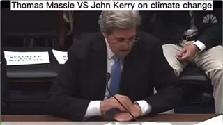 (Thomas Massie VS John Kerry on Climate Change) 🔥John Kerry GETS BURNED 🔥