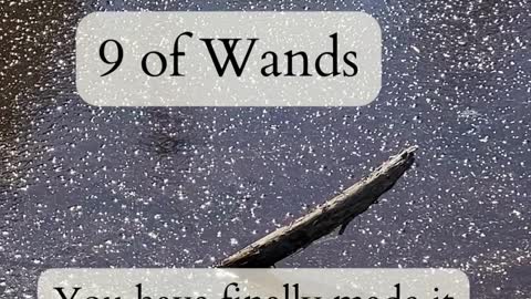 10 of Wands to 9 of Wands 2022-11-11