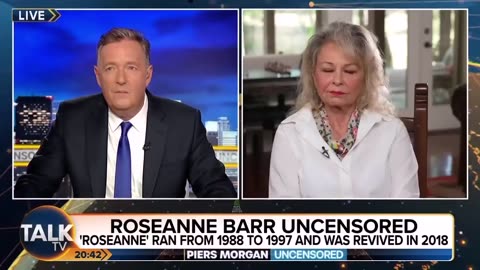 Roseanne Barr vs Piers Morgan on nazis in Ukraine, mainstream media and the state of comedy