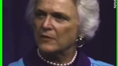Barbara Bush - Another Satanic Tranny